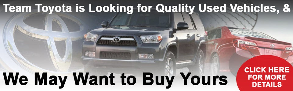 Team Toyota in Baton Rouge LA Buy Your Car