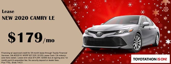 2020 Camry Sale!