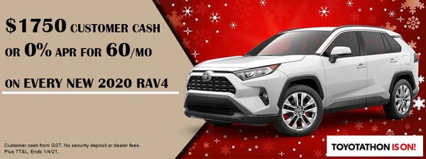 Toyota RAV4 Sale!