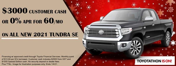 Tundra Sale!