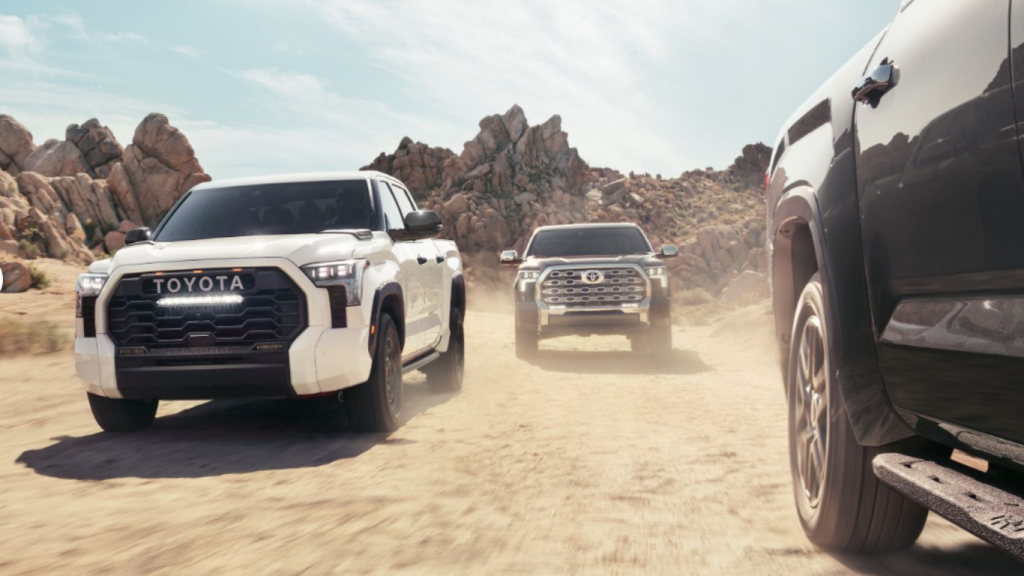 Fleet of 2024 toyota tundra