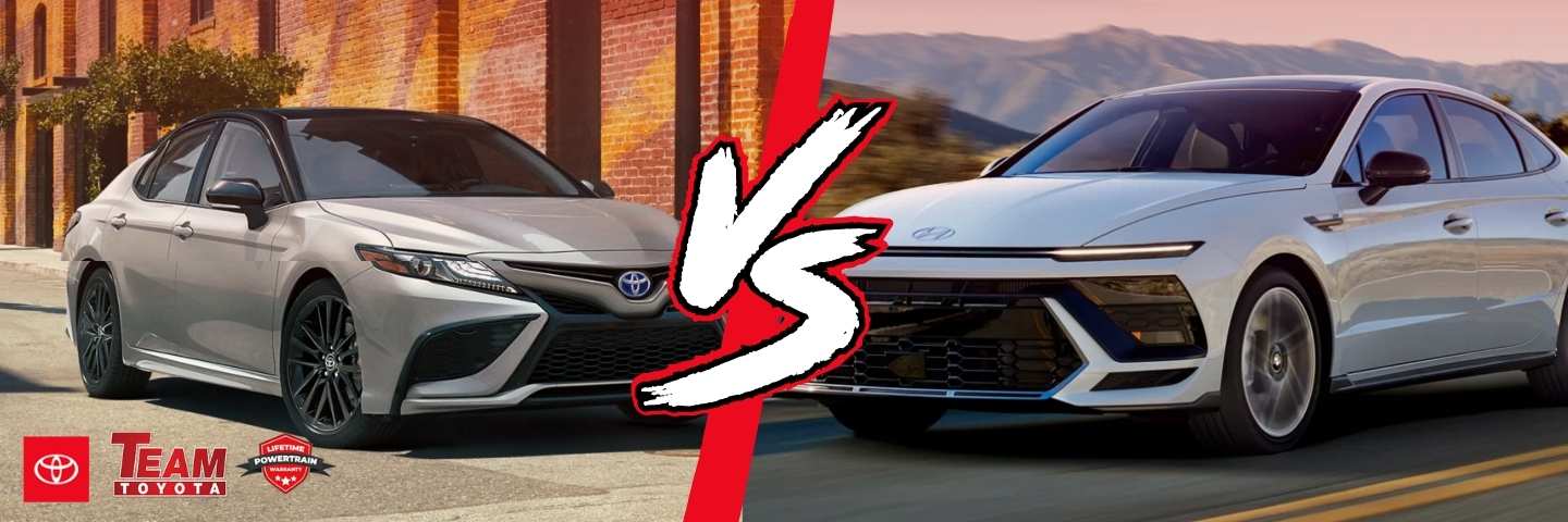 Team Toyota - 2024 Toyota Camry vs. 2024 Hyundai Sonata