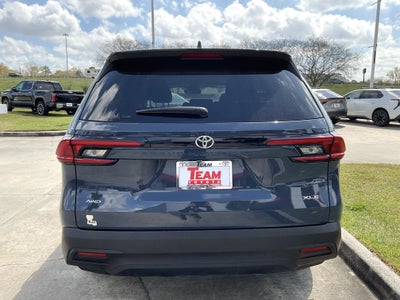 2025 Toyota GRAND HIGHLANDER XLE