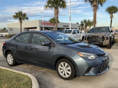 2016 Toyota COROLLA LE