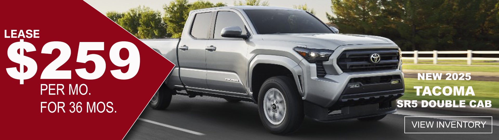 TOYOTA, LOW PAYMENT, LEASE, TACOMA