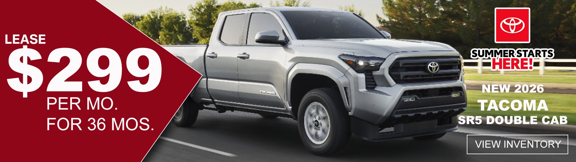 TACOMA, TOYOTA, LEASE, SPECIAL